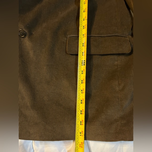 Saddlebred Chocolate Corduroy Men’s Blazer 48R - Picture 12 of 12
